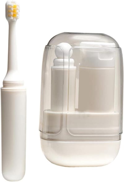 Reis Tandenborstel Set - Tandenborstel Houder Beker - Hygiënisch Reizen - Opvouwbare Beker Inclusief
