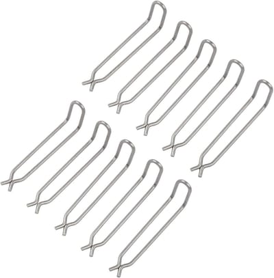Veerklemmen Sets - Slang Klemmen - Hogedruk Reinigen - Roestvrij Staal - 10 Stuks - Zilverkleurig