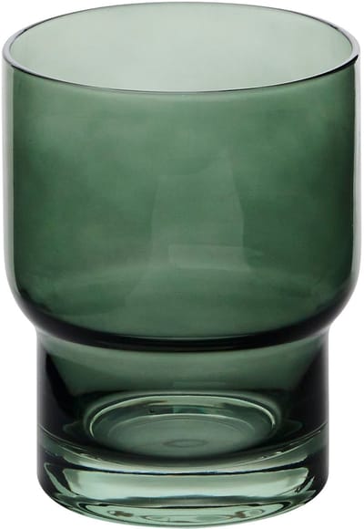 Secret de Gourmet Ella Waterglas - 30cl - Set van 6 stuks - Groen
