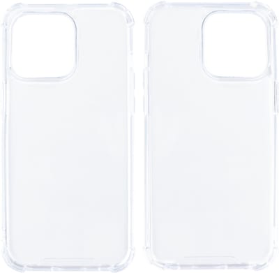 Rixus Anti-Burst Case For Apple iPhone 15 Pro Max Transparent