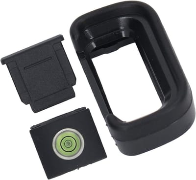 Camera Zoeker Oogcup - Oogschelp Vizier - Fotograferen Stabiliteit - 3-in-1 Functie - 11 x 7 x 1 cm - Zwart