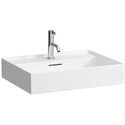 LAUFEN Kartell countertop washbasin 60 x 46 cm, with 1 tap hole H8163330001041