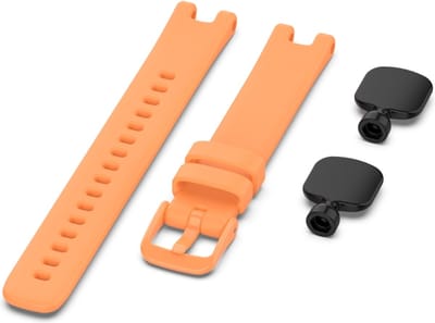 Siliconen bandje - geschikt voor Garmin Lily - oranje