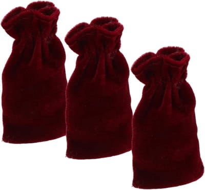 Pedaalhoezen Piano - Accessoires Set - Bescherming Instrument - Antislip Ontwerp - 3 Stuks - Rood