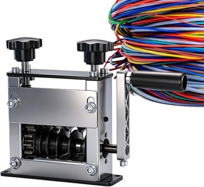 Koperdraad Stripmachine - Afvalkabelstripper - Draad Strippen - Zes Gaten Ontwerp - 1-17 mm - Zilver