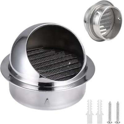 Verstelbaar ventilatierooster 120 mm voor afzuigsystemen
