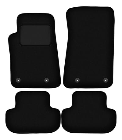 Zwarte velours vloermatten voor: Chevrolet Camaro V 0 (2006-2015)