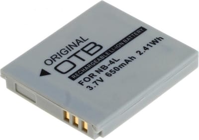 OTB Camera accu compatibel met Canon NB-4L / 650 mAh