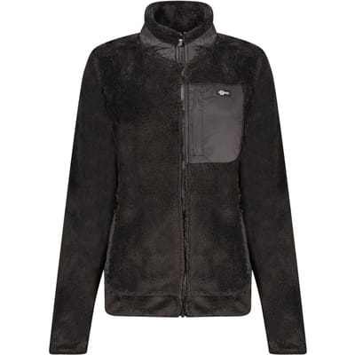 Noorwegen 1963 Zwarte Polyester Dames Sweatshirt