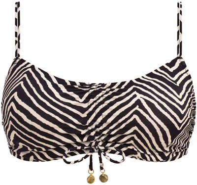 Freya Fiji Falls Bralette Bikinitop Zwart Maat 75D