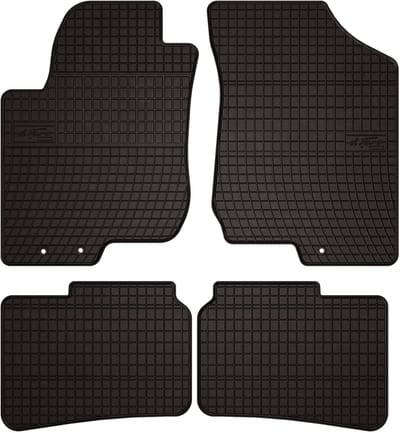 Wielganizator SolidPRO - Rubber Auto Matten - Hyundai i30 I - Zwart - Perfecte Pasvorm