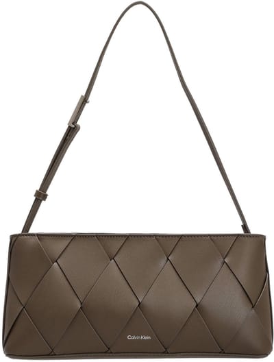 Calvin Klein Woven - Schoudertas 31 cm (teak)