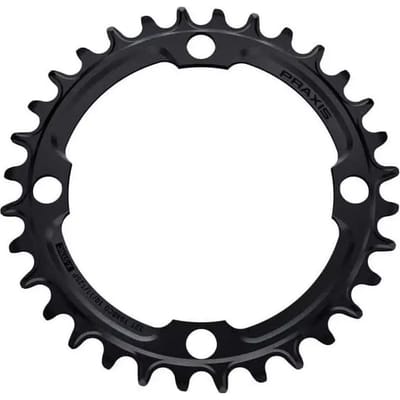 Mono plateau van aluminium Praxis 1X 104BCD