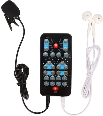 Dailygoody - Handheld Voice Changer - Geluidsveranderaar - Verbeter jouw geluidservaring - Compact formaat - Ideaal voor DJ's - Geschikt voor mobiele .