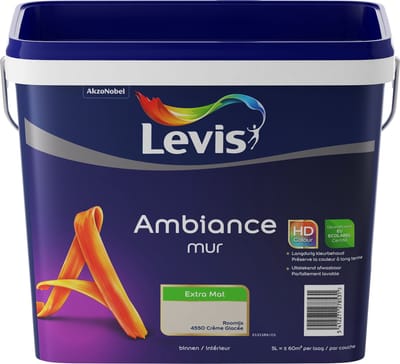 Levis - Ambiance Mur Extra Mat - Roomijs - 5 L