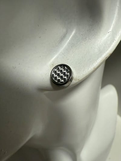 Unisex zilverkleurige stud oorbellen | | Make up | Parfum | Moederdag | Verjaardagscadeau| Cadeautje| Valentijnsdag| Kado | sieraden | vaderdag | oorbellen | oorsieraden