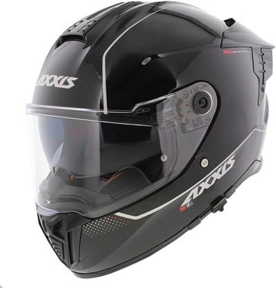Axxis Hawk SV Evo Integraal helm solid glans zwart XS