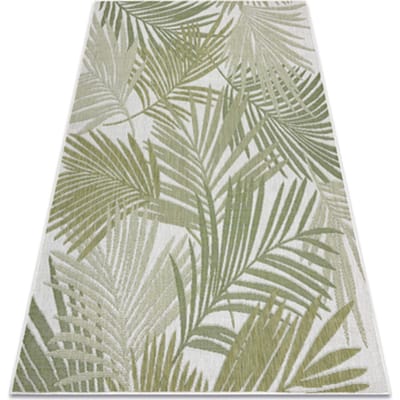 Kleden Rugsx Sisal tapijt SISAL SION Bladje Palm , 120x170 cm
