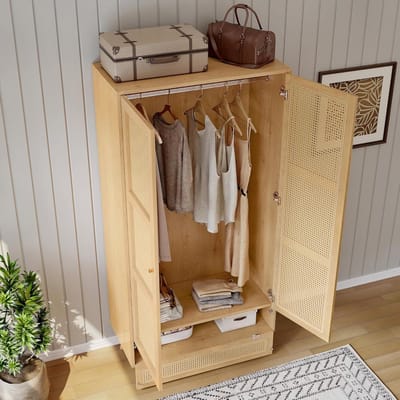 Luxe Kledingkast – 90x45x183 cm – Industrohome