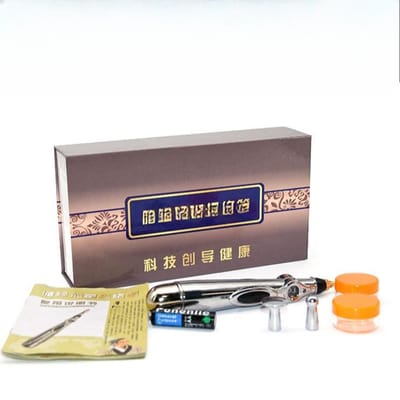 Energie Meridiaan Pen Acupunctuur Punt Massage Acupunt Infrarood Licht Acupunctuur Pen gray