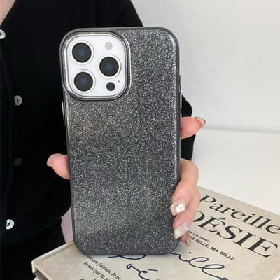 Mode Glitter Bling Schokbestendig Telefoonhoesje voor iPhone 16 15 14 Plus 13 12 11 Pro Max 16 Volledige Lensbescherming Bumper Achterkant For iPhone 12