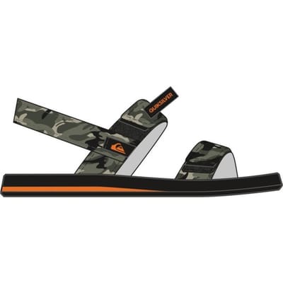 Quiksilver Monkey Caged Toddler Jongens Sandalen - Green/Black/Green - Maat 24