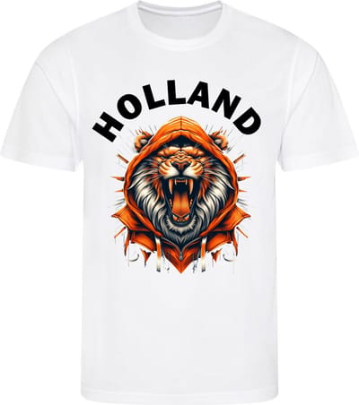 Holland - Oranje Leeuw - Maat 146/152 - Active Dry Sportshirt