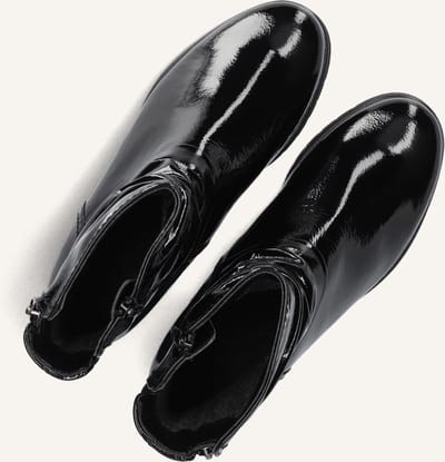 Gabor 092 Enkellaarsjes - Enkelboots met rits - Dames - Zwart - Maat 35,5
