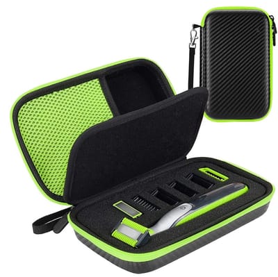 Dailygoods - Hard Case - Elektrische Trimmer - Schokbestendig en Waterdicht - 20,1 x 14,2 x 6,9 cm - Beschermhoes voor Scheerapparaat - Opbergtas voor...