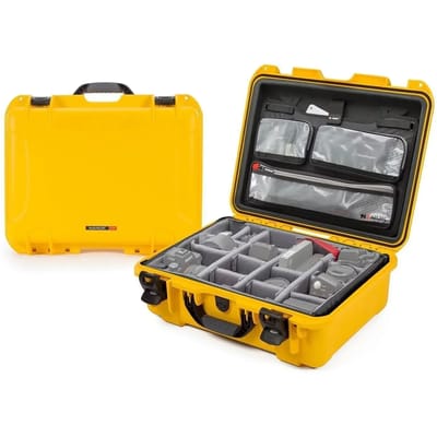 Nanuk 930 Pro Photo Kit case - Yellow - Waterdichte koffer