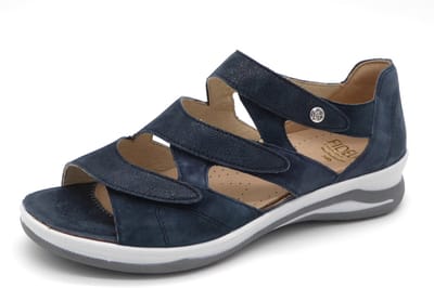 Fidelio Hallux -Dames - blauw donker - sandalen - maat 38
