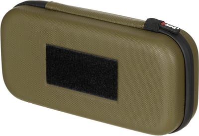 MFH hardshell case large met velcro strips, legergroen