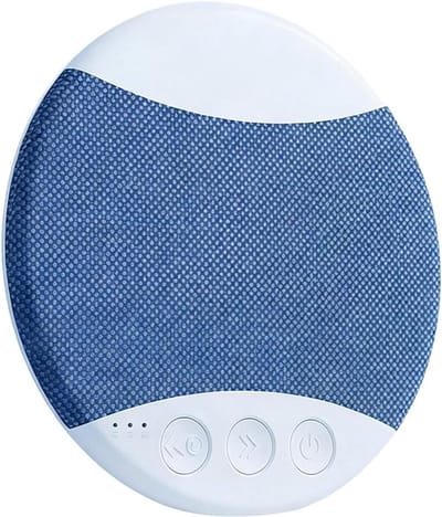 Onder Kussen Speaker - Slaap Geluid - Rustig Slapen - Geen Hoofdtelefoon Nodig - 9.6 x 1.2 cm - Wit