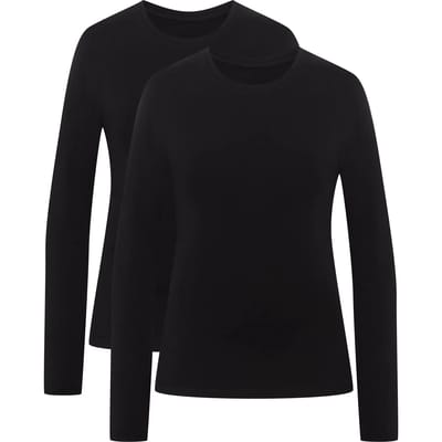 Dames-T-shirt met lange mouwen Henderson Blue4 (x2)