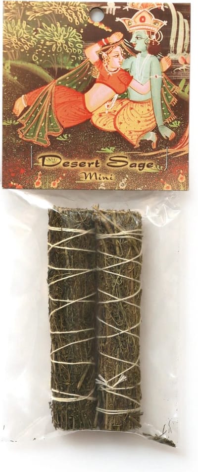 Smudging set 'Desert Sage', mini, Prabhuji's Gifts