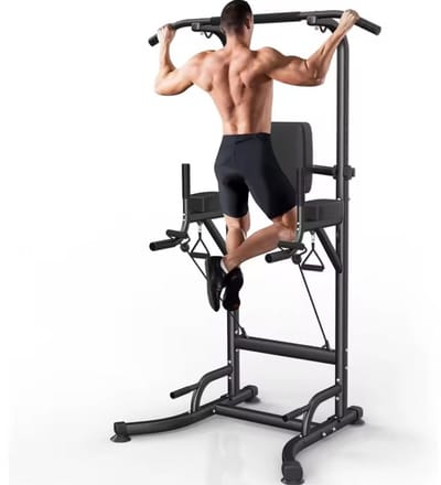 Power Tower Push Up Workout Buikspieroefening voor thuisgymnastiek Krachttraining