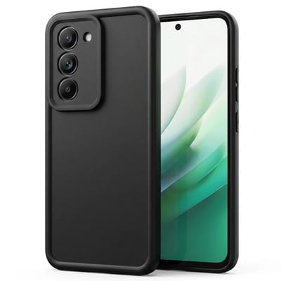 Geschikt voor Xiaomi Redmi 15 5G / 4G Hoesje - Siliconen Matte Back Cover - Zwart