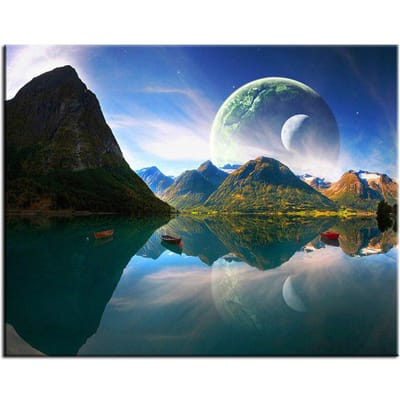 Kit de peinture diamant 5D à faire soi-même, point de croix, peinture par numéros pour adultes et enfants 20X30CM gray