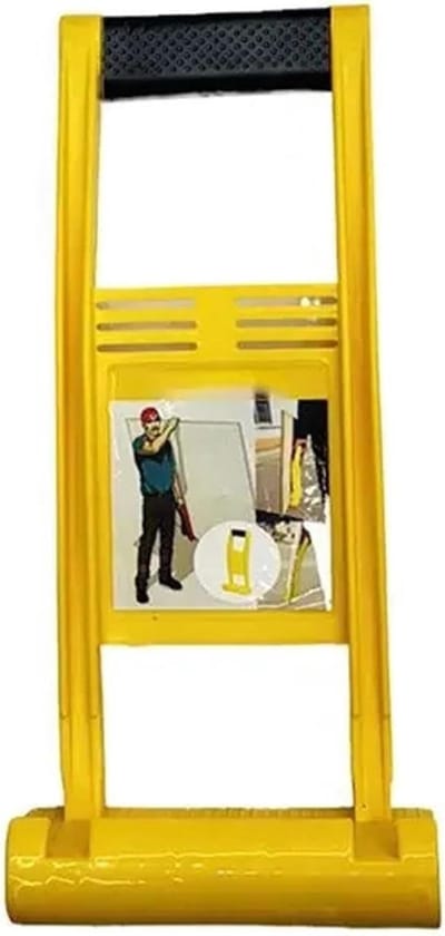 Paneeldrager - Gipsplaat Lift - Materiaal Verplaatsen - 80kg Draagvermogen - 1 Stuk - Geel
