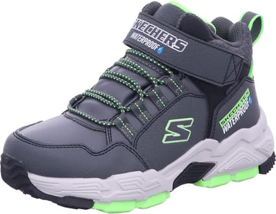Skechers kinder DROLLIX - VENTURE RUSH hoge sneakers voor jongens 406418L CCLM grijs