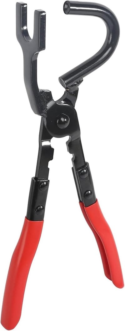 Tang voor het verwijderen van uitlaatpijpen - 29,5 cm duurzame tang voor uitlaatpijpen - Gereedschap voor uitlaatrubbertangen - Tang voor het verwijderen van uitlaatpijpen - Geschikt voor het uitlaatsysteem van de auto - Compatibel met alle uitlaatru