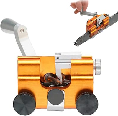 Kettingzaag Slijper - Kettingonderhoud Kit - Tanden Slijpen - Precisie Positionering - Universele Pasvorm - Aluminium