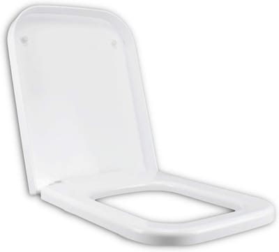 Toiletbril - WC Deksel - Badkamer Vernieuwing - Sterk Keramisch Materiaal - Wit