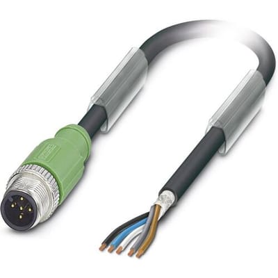 Phoenix Contact SAC-5P-M12MS/0,3-PUR/AD-2L 1439609 Inhoud: 1 stuk(s)