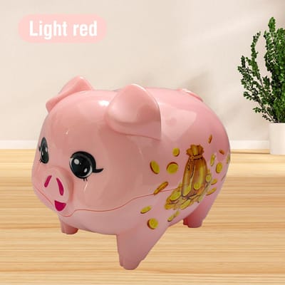 Tirelire en forme de cochon pour enfant, petite tirelire, jouet pour enfant, cadeau d'anniversaire ou de Noël