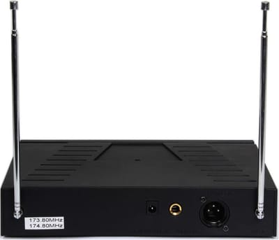 Qtx VHN2 draadloos hand + headset microfoon VHF 173.8 + 174.8MHz