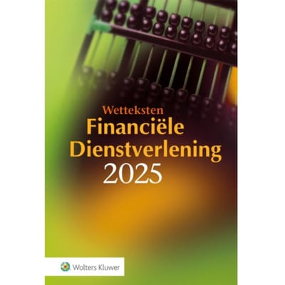 Wetteksten Financiële Dienstverlening 2025