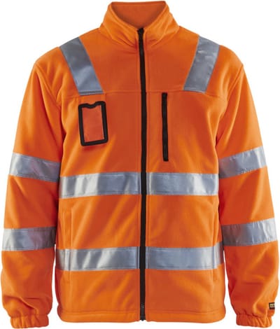 Blåkläder 4853-2560 Fleecejas High Vis Oranje maat S