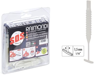 Raimondi R.L.S. SOS levelling systeem 130 stuks