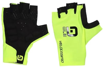 Ale Licra Handschoenen Geel,Zwart XL Man